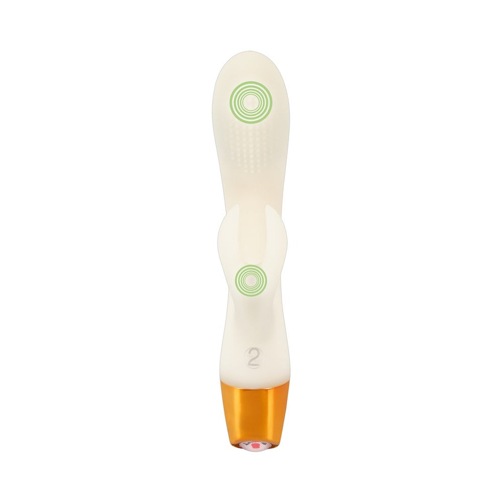 You2Toys Glow-in-the-Dark Rabbit Vibrator - Fantasies Boutique