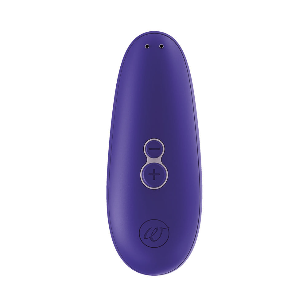 Womanizer Starlet 3 Rechargeable Silicone Compact Pleasure Air Clitoral Stimulator Indigo - Fantasies Boutique