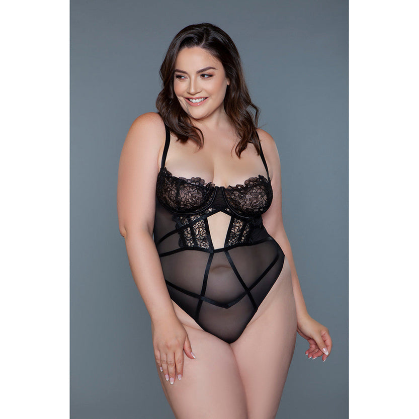 BeWicked Cameryn Bodysuit 1XL - Fantasies Boutique