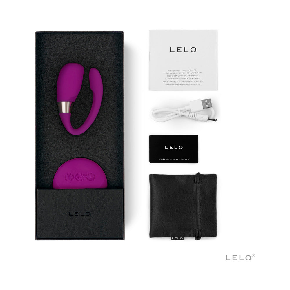 LELO TIANI 3 Rechargeable Dual Stimulation Couples Vibrator With Remote Deep Rose - Fantasies Boutique