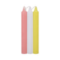 Japanese Drip Candles 3-Pack Pink, White, Yellow - Fantasies Boutique