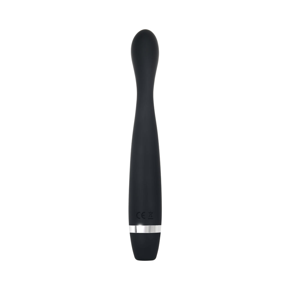 Evolved Skinny G Rechargeable Silicone Sli mline G-Spot Vibrator Black - Fantasies Boutique