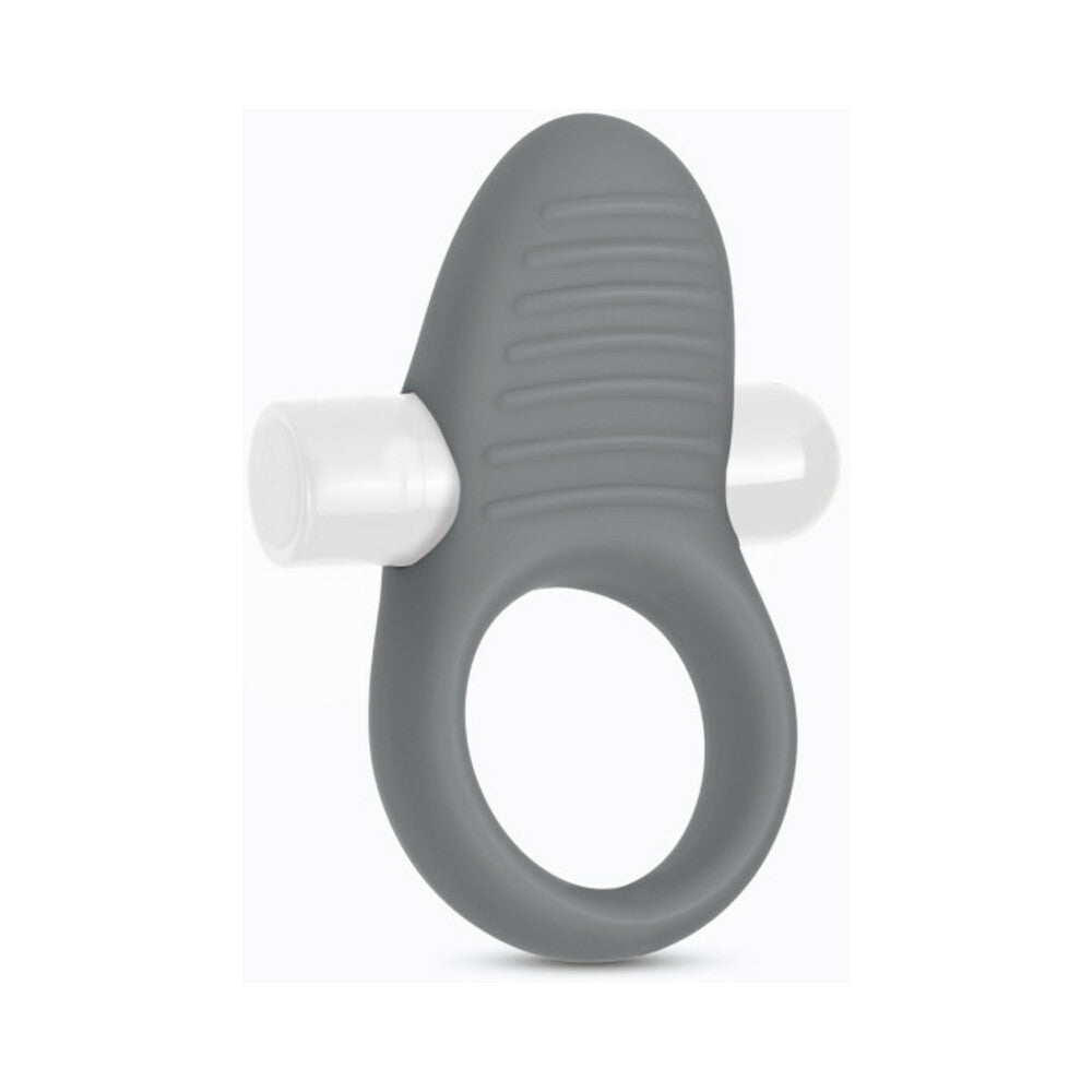 Blush Noje C1.Ring Rechargeable Vibrating Silicone Cockring Slate - Fantasies Boutique