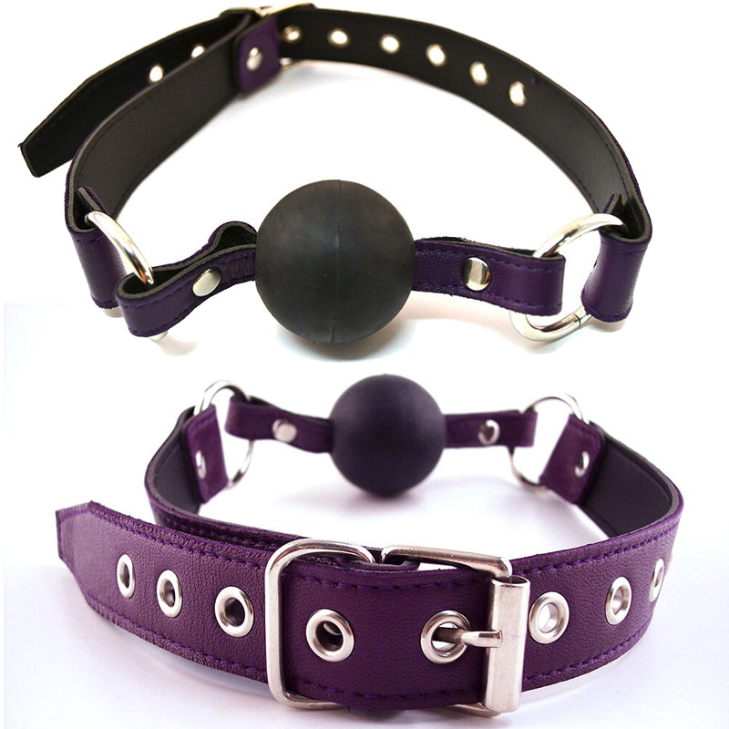 Rouge Ball Gag Purple - Fantasies Boutique