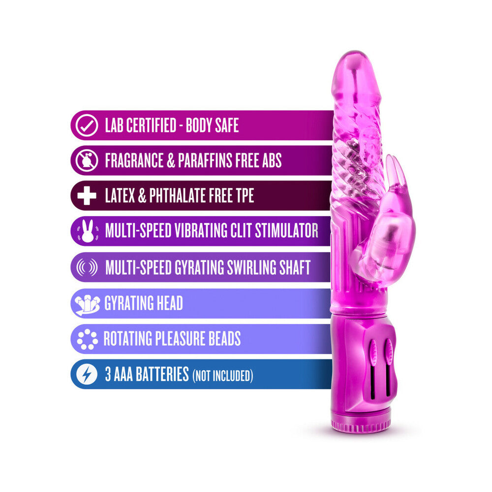 Blush B Yours Beginner's Bunny Rabbit Vibrator Pink - Fantasies Boutique