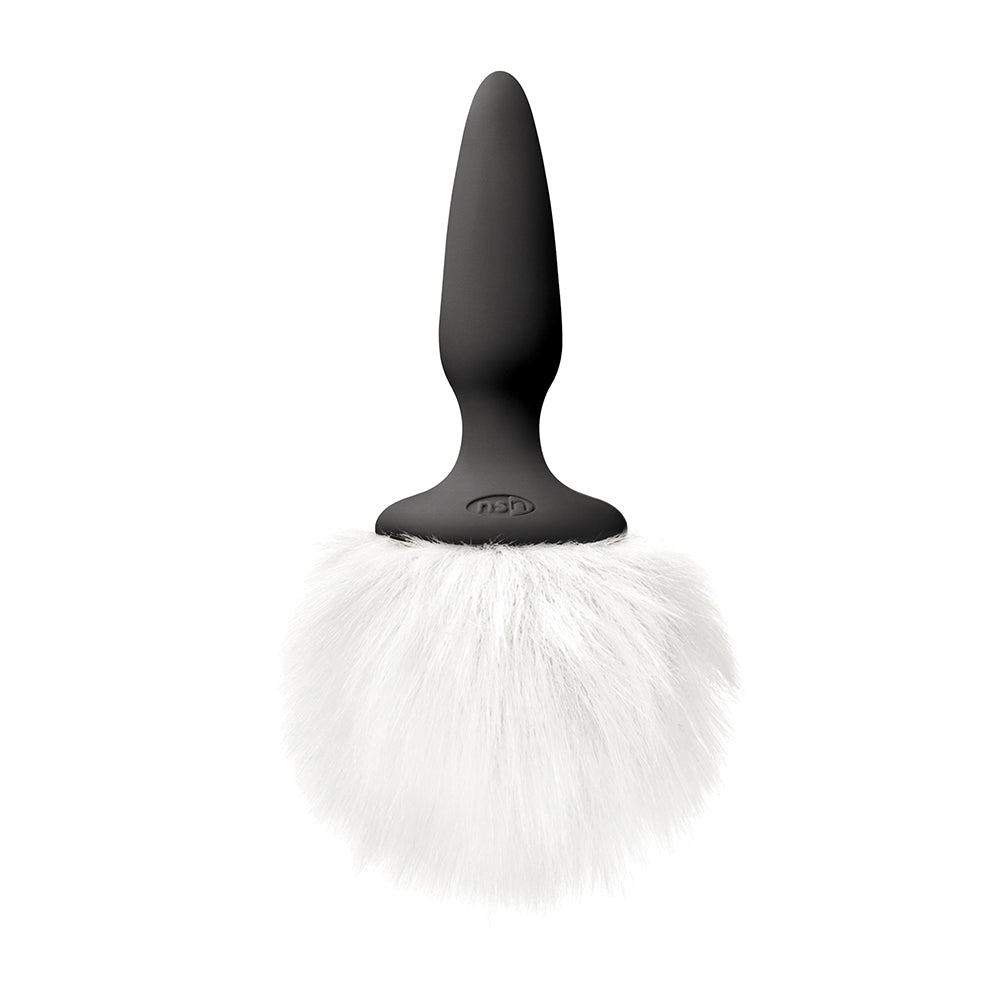 Bunny Tails Plug Mini White Fur - Fantasies Boutique