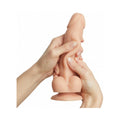 Strap-On-Me Realistic Collection Sliding Skin Dual-Density Silicone Dildo Vanilla S - Fantasies Boutique
