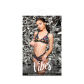 Fantasy Lingerie Vibes Why U Trippin' Bralette & Cheeky Panty Black S/M