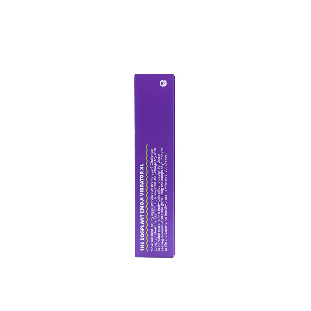 Emojibator Eggplant XL Emoji Vibrator - Fantasies Boutique