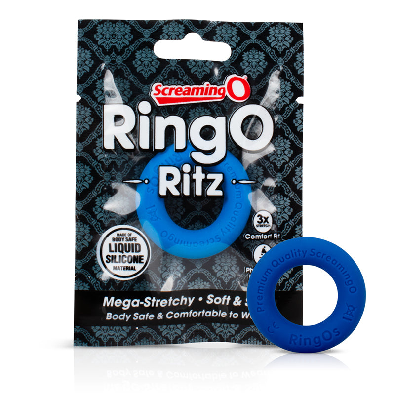 Screaming O RingO Ritz - Blue - Fantasies Boutique