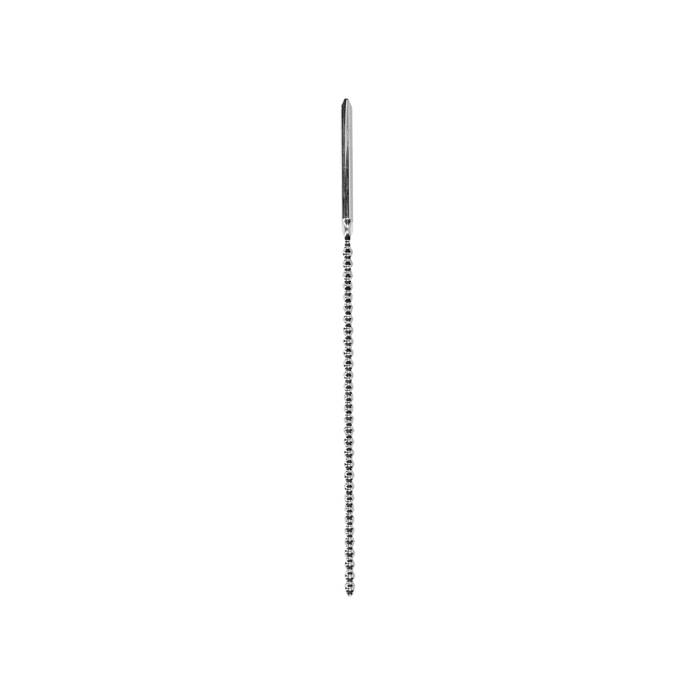 Ouch! Urethral Sounding Beaded Stainless Steel Dilator 6 mm