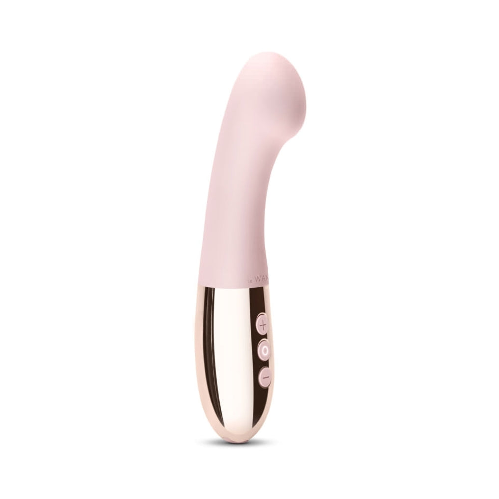 Le Wand Gee Rechargeable Silicone G-Spot Targeting Vibrator Rose Gold - Fantasies Boutique