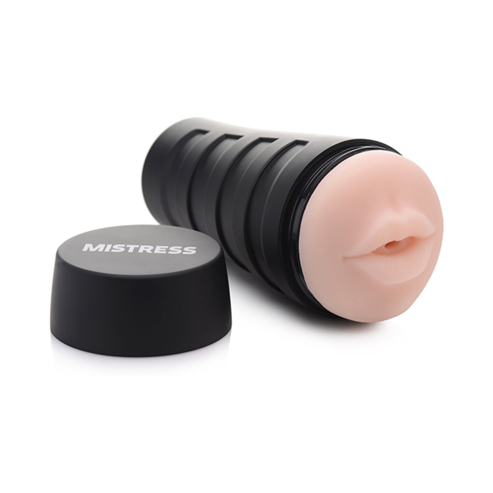 Curve Toys Mistress Dani Deluxe Mouth Stroker Light - Fantasies Boutique