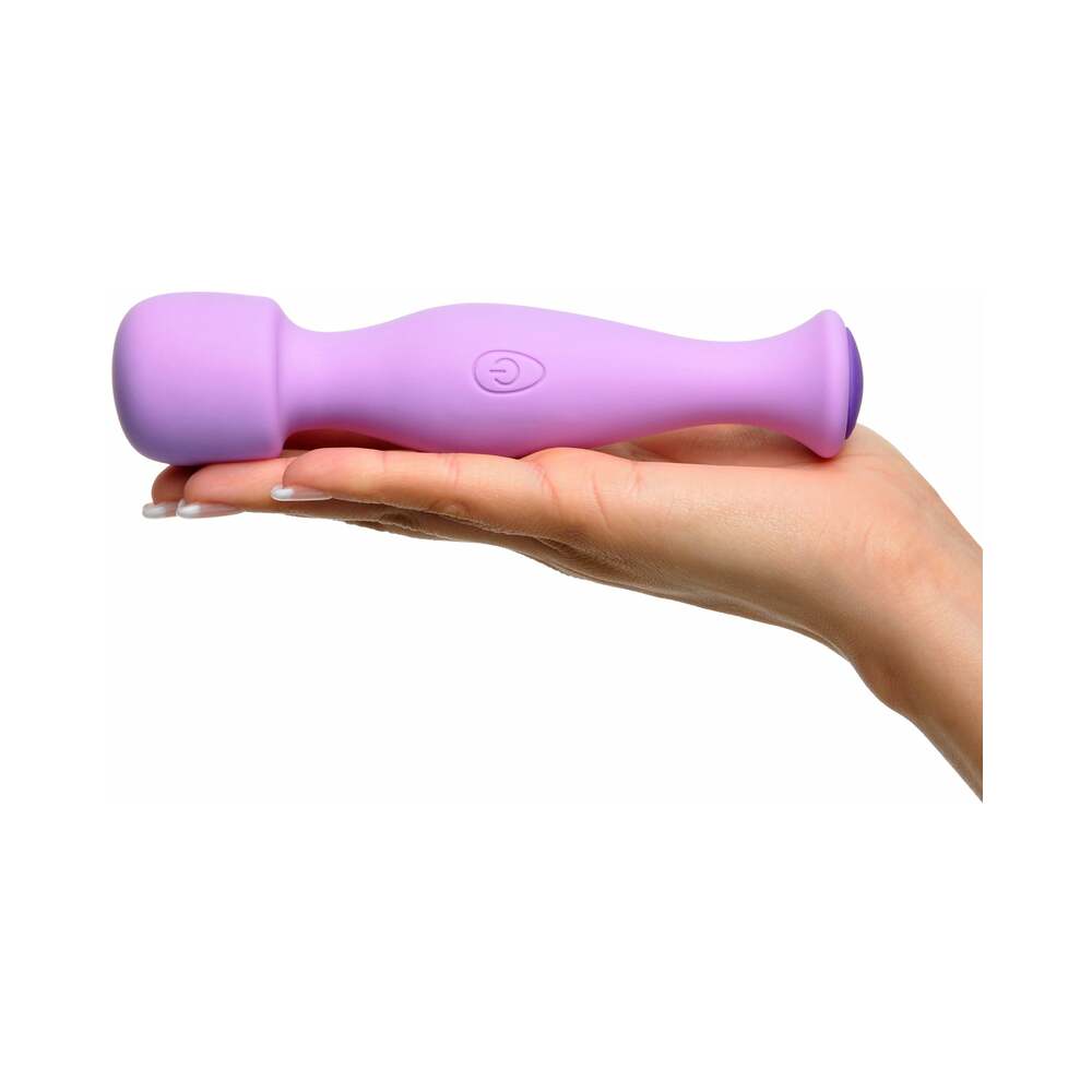 Fantasy For Her Body Massage-Her Rechargeable Silicone Wand Vibrator Purple - Fantasies Boutique