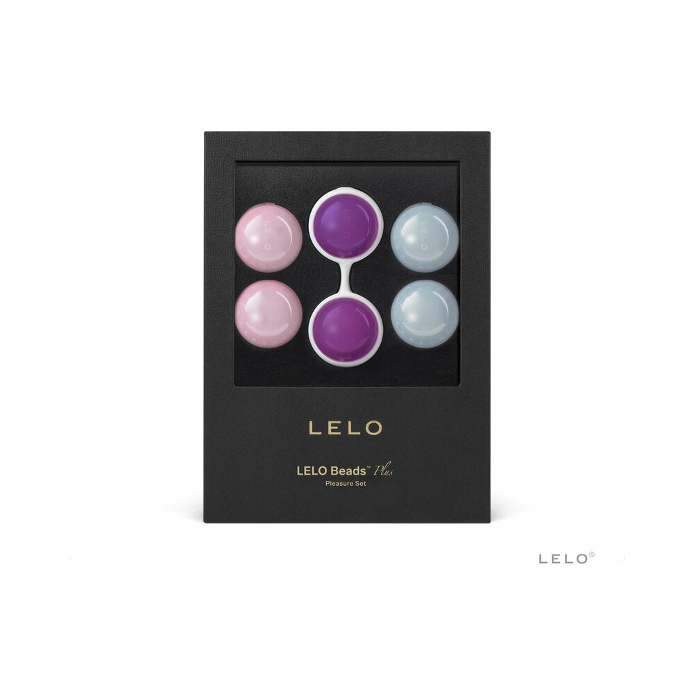 LELO BEADS Plus Kegel Balls Set Blue/Pink/Purple - Fantasies Boutique