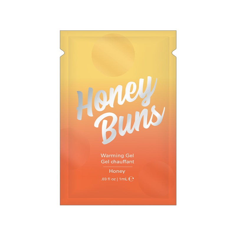 Jelique Honey Buns Warming Arousal Gel .03 oz Foil - Fantasies Boutique