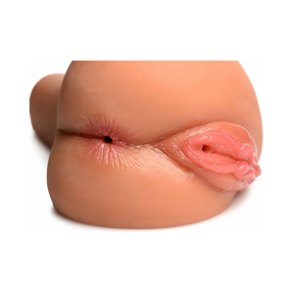 Curve Toys Mistress Juicy Mia Dual Entry Sidesaddle Masturbator Medium - Fantasies Boutique