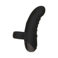 Evolved Hooked On You Rechargeable Silicone Finger Vibrator Black - Fantasies Boutique