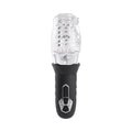 Zero Tolerance Cyclone Rechargeable Vibrating Spinning Stroker Black Clear - Fantasies Boutique