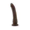 Dr. Skin Basic 8.5 in. Dildo Brown - Fantasies Boutique