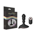 Gender Fluid Shake Rechargeable Remote-Controlled Silicone Anal Vibrator Black - Fantasies Boutique