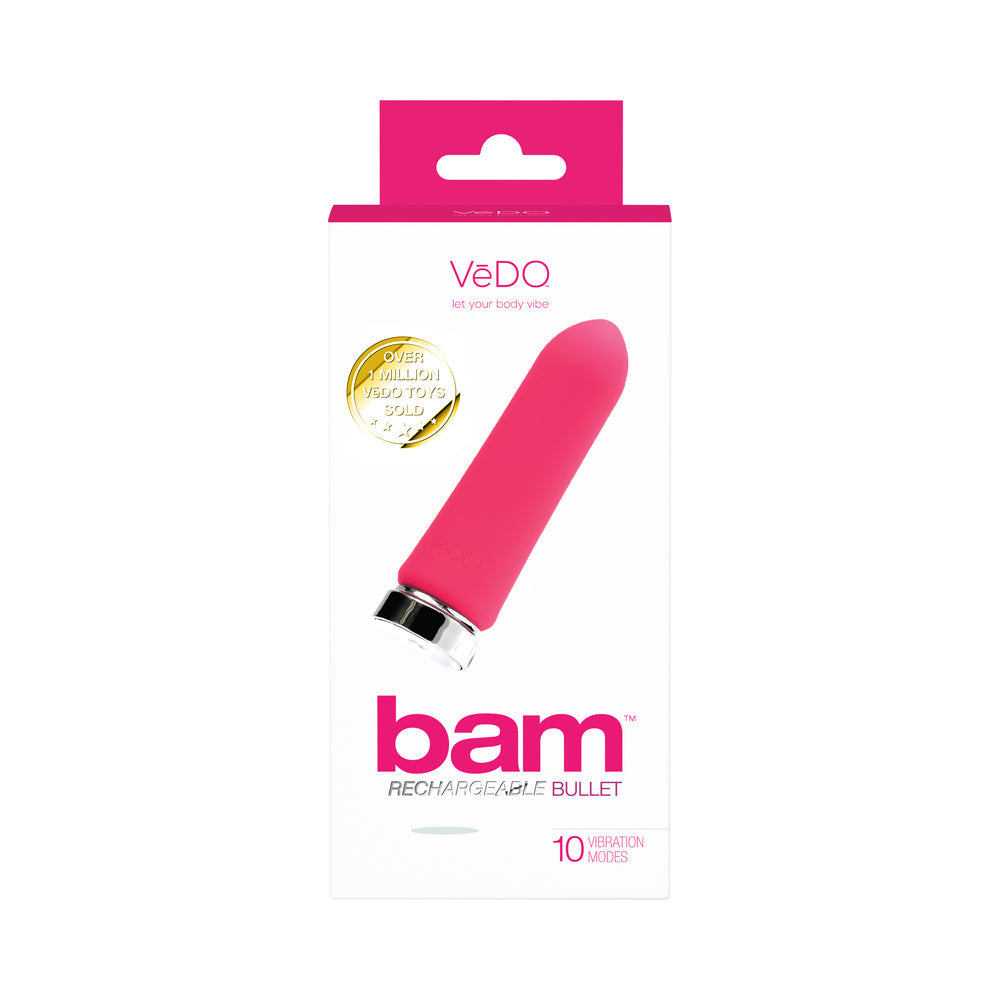 VeDO Bam Rechargeable Bullet - Foxy Pink - Fantasies Boutique