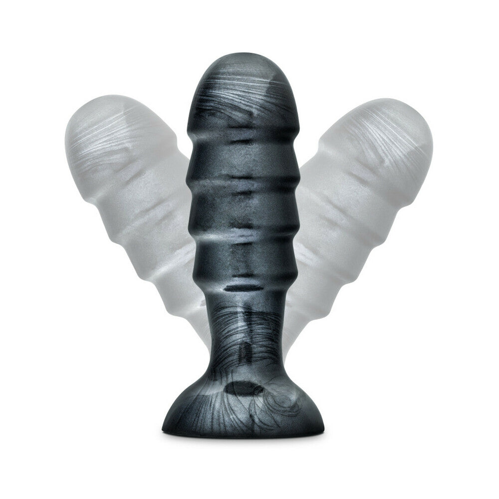 Blush Jet Bruiser 7.5 in. Anal Plug Carbon Metallic Black - Fantasies Boutique