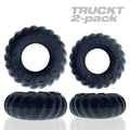 OxBalls Truckt 2-Piece Cockring Plus+Silicone Special Edition Night - Fantasies Boutique