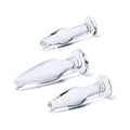 Glas 3-Piece Glass Anal Plug Training Set - Fantasies Boutique