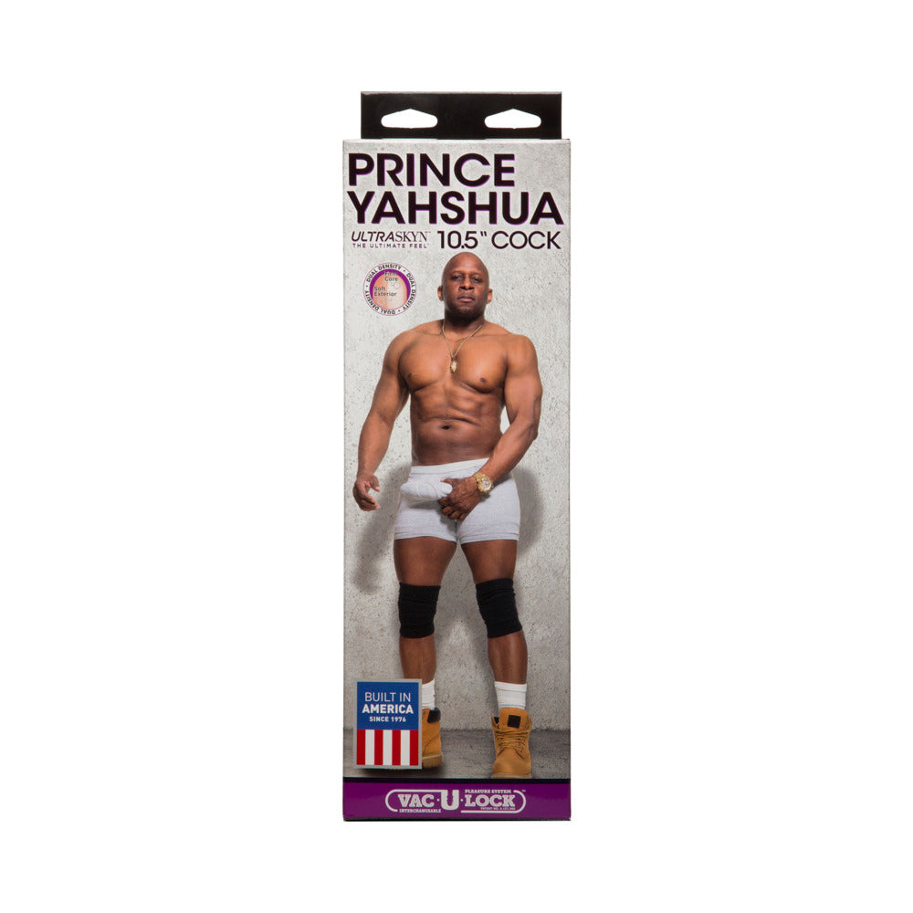 Prince Yahshua ULTRASKYN 10.5in Cock with Removable Vac-U-Lock Suction Cup - Fantasies Boutique