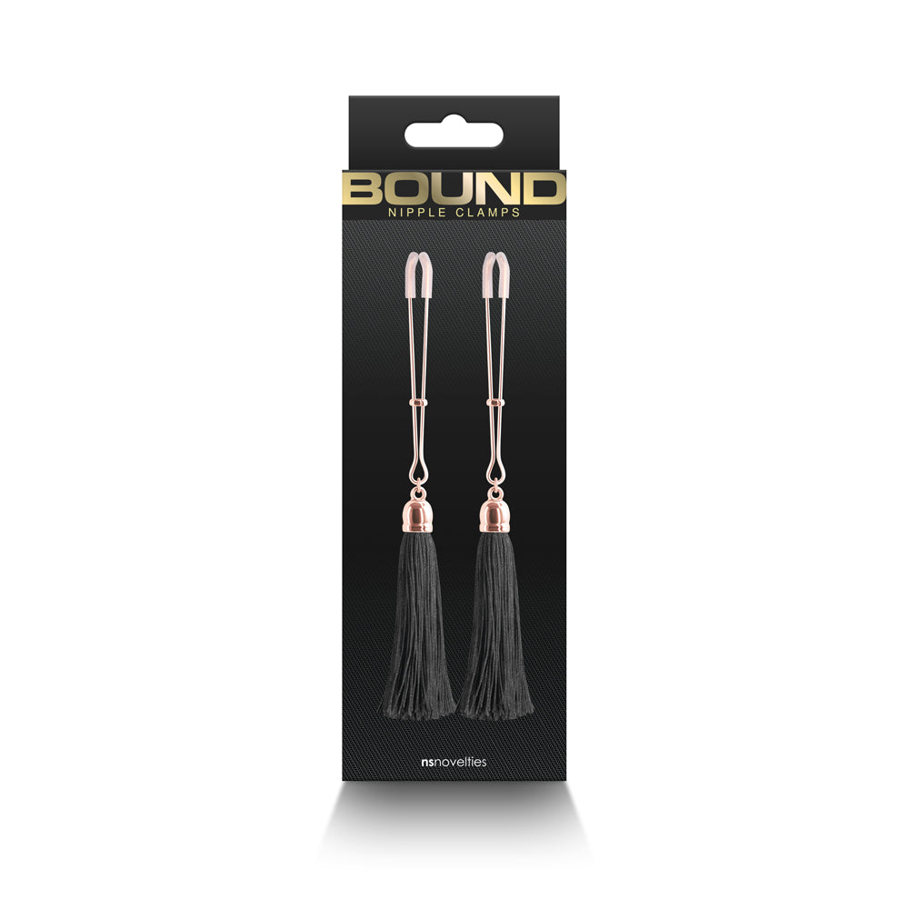 Bound Nipple Clamps T1 Black - Fantasies Boutique