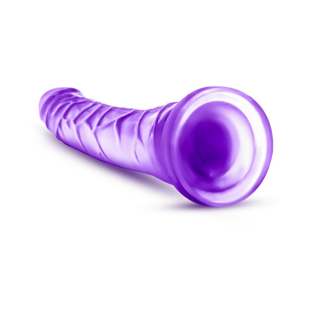 B Yours Sweet 'n Hard 6 Realistic 8.5 in. Dildo Purple - Fantasies Boutique