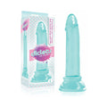 The 9's Diclets 7in Jelly TPR Dong Aqua - Fantasies Boutique
