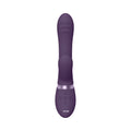 VIVE TANI Rechargeable Finger Motion With Pulse-Wave & Vibrating Silicone Dual Stimulator Purple - Fantasies Boutique