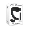 Zero Tolerance The Emperor Vibrating Silicone Prostate Massager Black - Fantasies Boutique