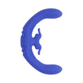 Evolved Lovebirds Rechargeable Silicone Remote-Controlled Dual-Ended Vibrator Blue