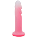 Tantus Flurry O2 Dual Density G-Spot Dildo Rose Quartz - Fantasies Boutique