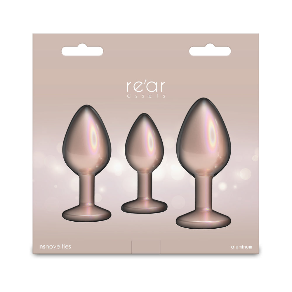 Rear Assets Trainer Plug Kit Iridescent Champagne/Clear