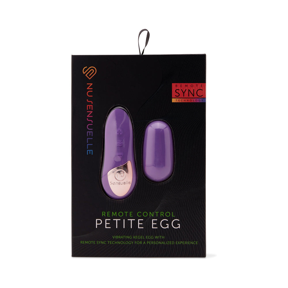 Nu Sensuelle Remote Control Petite Egg Purple - Fantasies Boutique