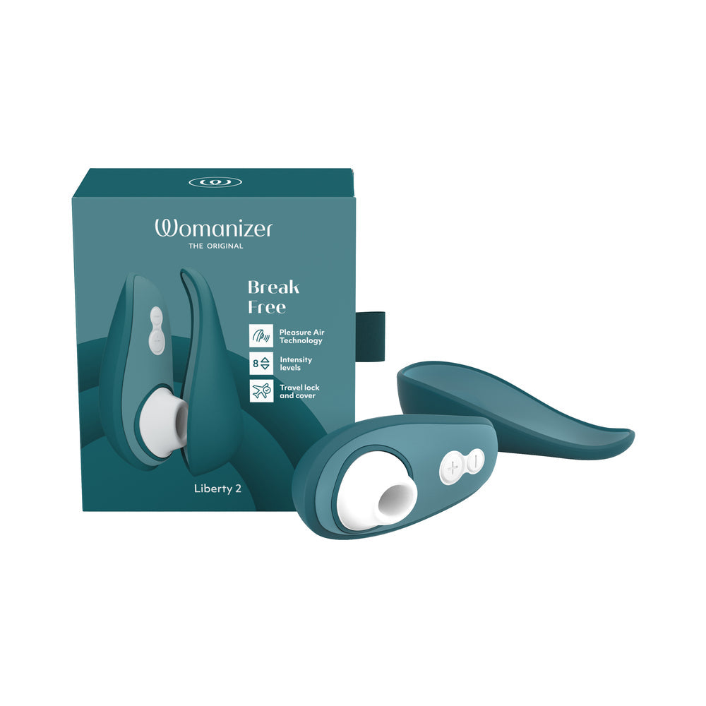 Womanizer Liberty 2 Dark Petrol - Fantasies Boutique