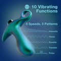 Anal Adventures Matrix Teleportation Plug Lunar Blue - Fantasies Boutique