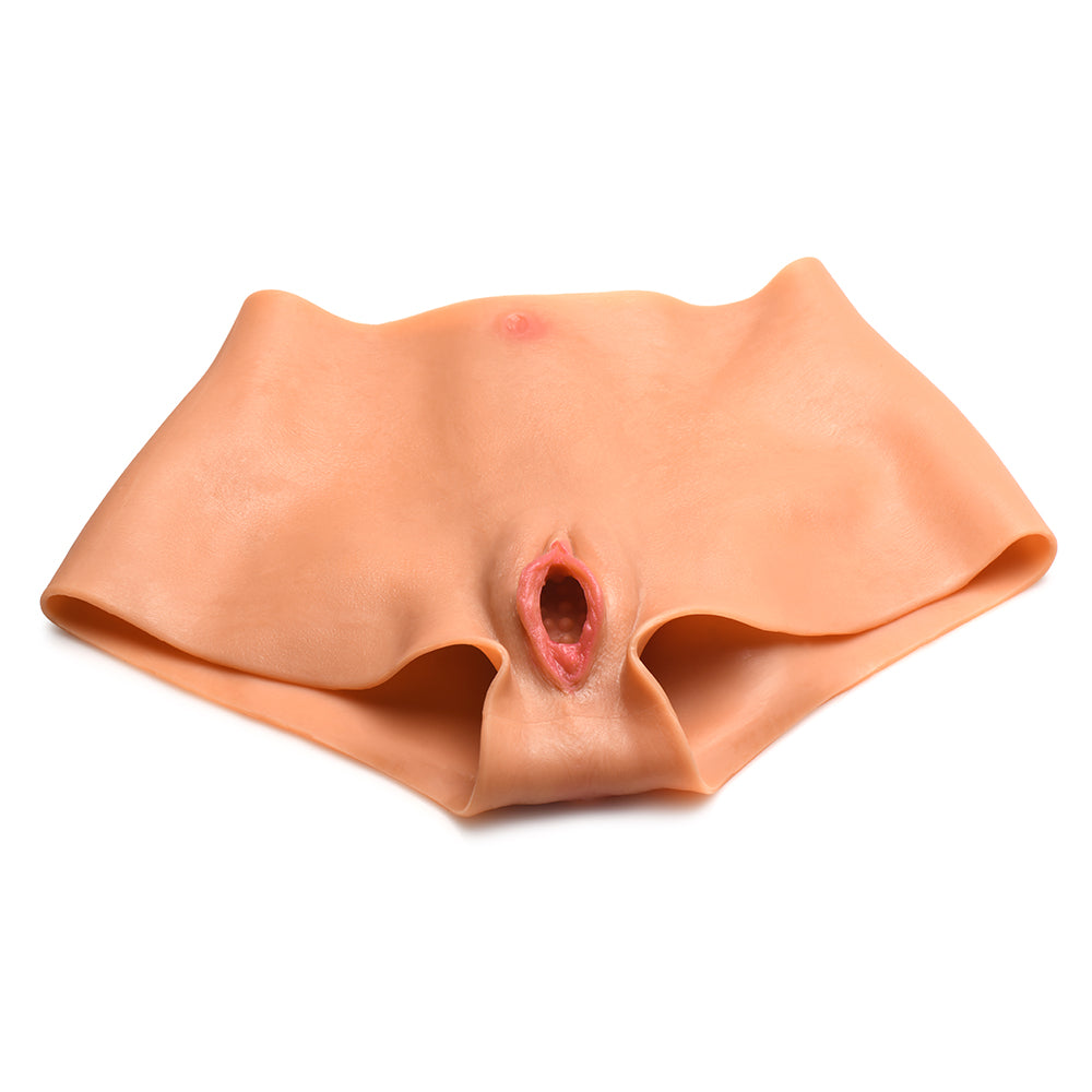 Master Series Pussy Panties Silicone Vagina + Ass Panties S