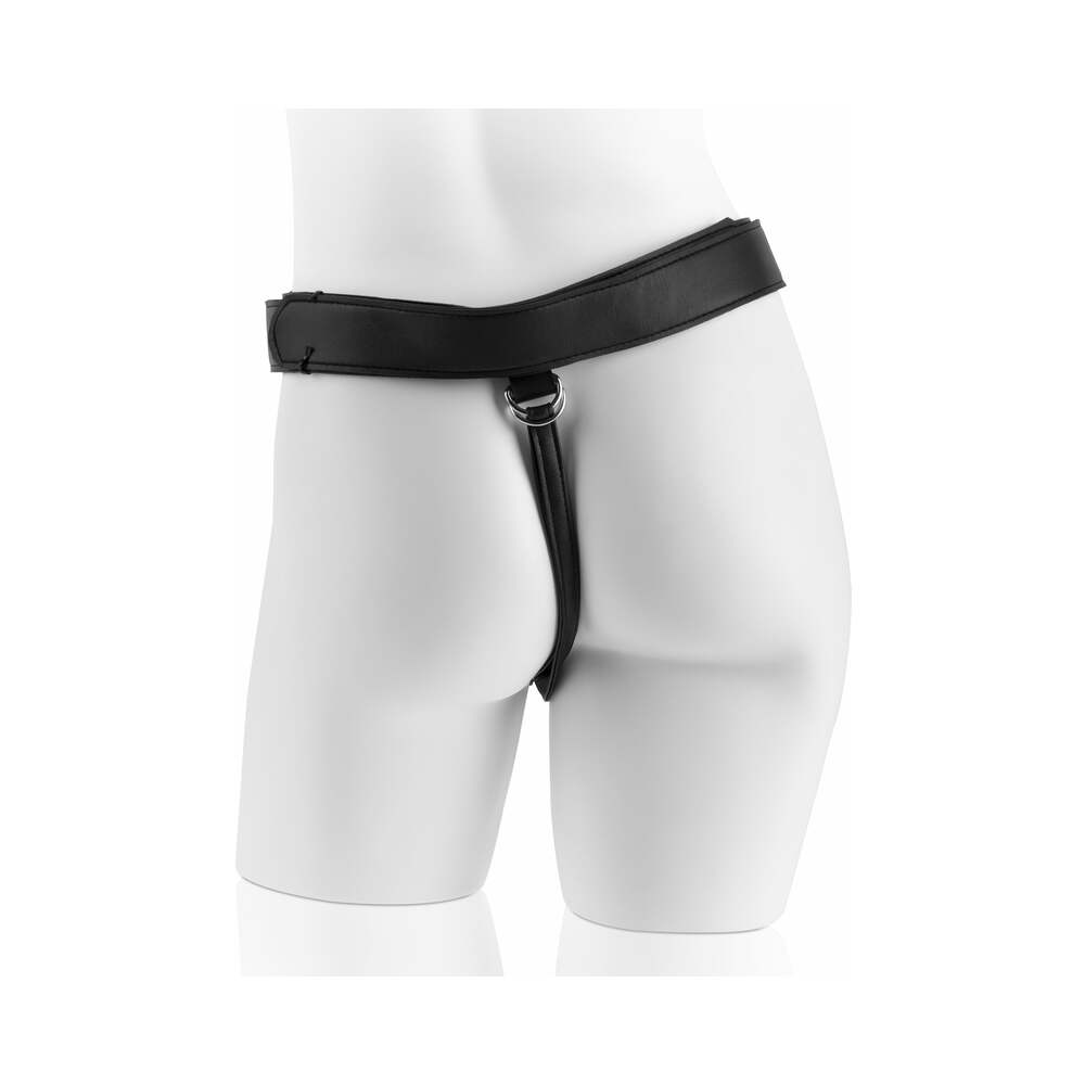 King Cock Strap-On Harness With 8 in. Cock Beige - Fantasies Boutique