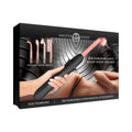 Master Series Elektra wand Rechargeable E-Stim Wand with Attachments Black