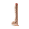 Dr. Skin Dr. Michael 14 in. Dildo with Balls Beige - Fantasies Boutique