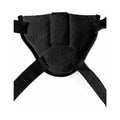 Fetish Fantasy Series Adjustable Vibrating Plush Harness Black - Fantasies Boutique