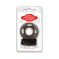 Evolved One Night Stand Ring of Fire Vibrating Cockring Smoke - Fantasies Boutique