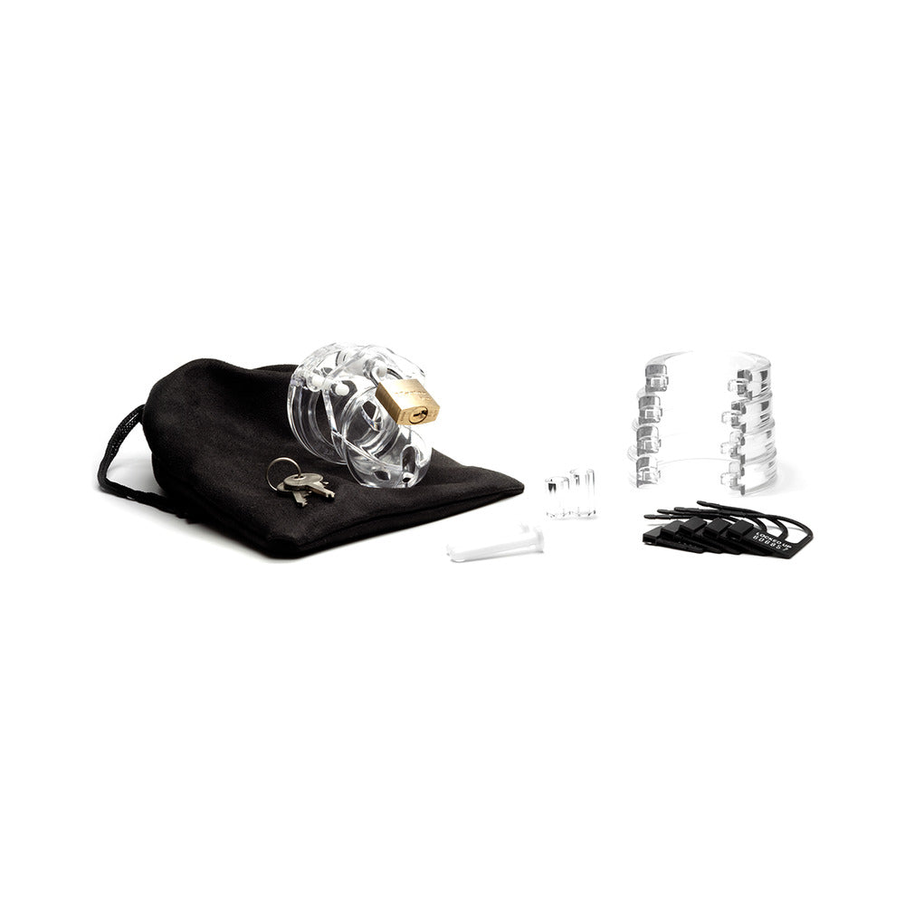 Mini Me Clear Male Chastity 1.25" Length - Fantasies Boutique