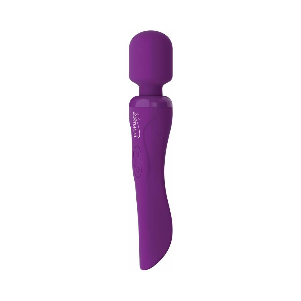 Wanachi Body Recharger Rechargeable Silicone Wand Vibrator Purple - Fantasies Boutique