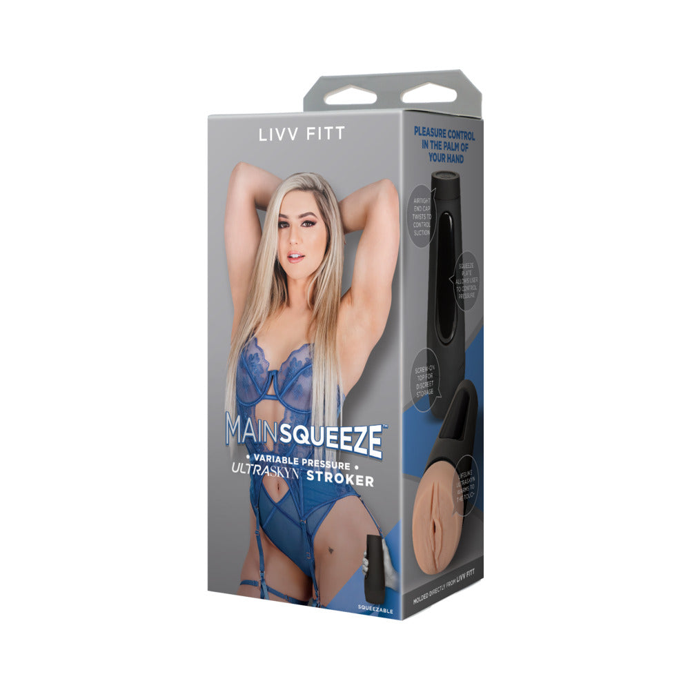 Main Squeeze Livv Fitt ULTRASKYN Stroker Pussy Vanilla - Fantasies Boutique